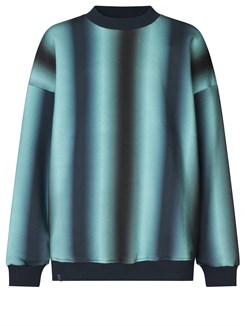 Rosemunde sweatshirt - Blue gradient print