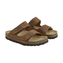 En Fant nubuck sandal - Acorn