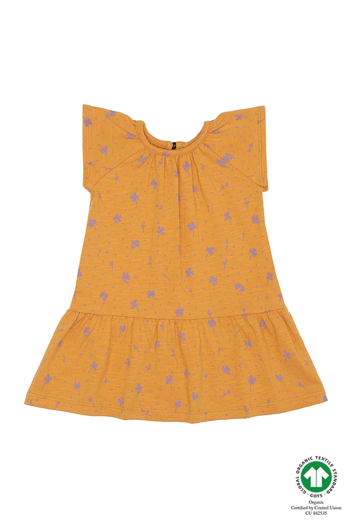 Soft Gallery Lexie Dress - Sunflower, AOP Clover