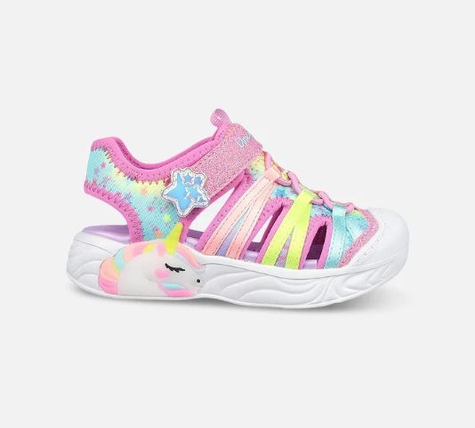 Skechers Unicorn Dreams Explorer - Pink multicolor sandal)