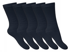 Melton 5-pack socks - Black