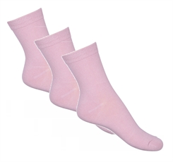 Melton 3-pack socks - Rose