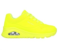 Skechers Girls Uno Gen1 - Neon yellow