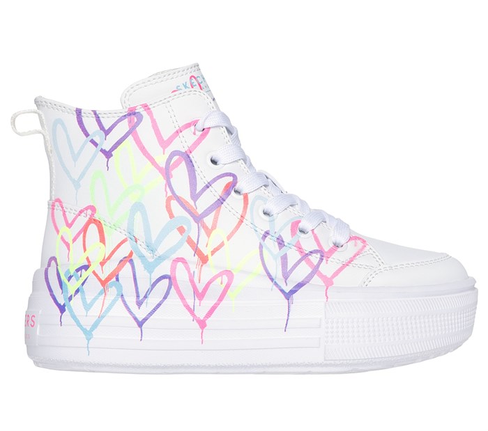 Girls Hyperlift - Love Daze - White multi