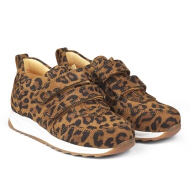 Angulus sneakers med velcro Leopard