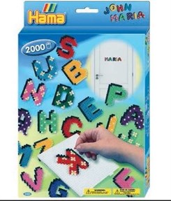 Hama midi gaveæske - Letters