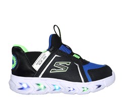 Skechers Slip-ins: Hypno-Flash 2.0 - Black Lime (blinke sneakers)