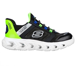 Skechers Slip-ins: Hypno-Flash 2.0 - Odelux - Black Lime (blinke sneakers)