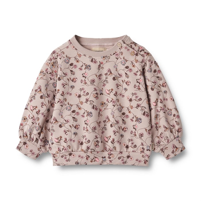 Wheat sweatshirt Lia - Dry rose flower vine