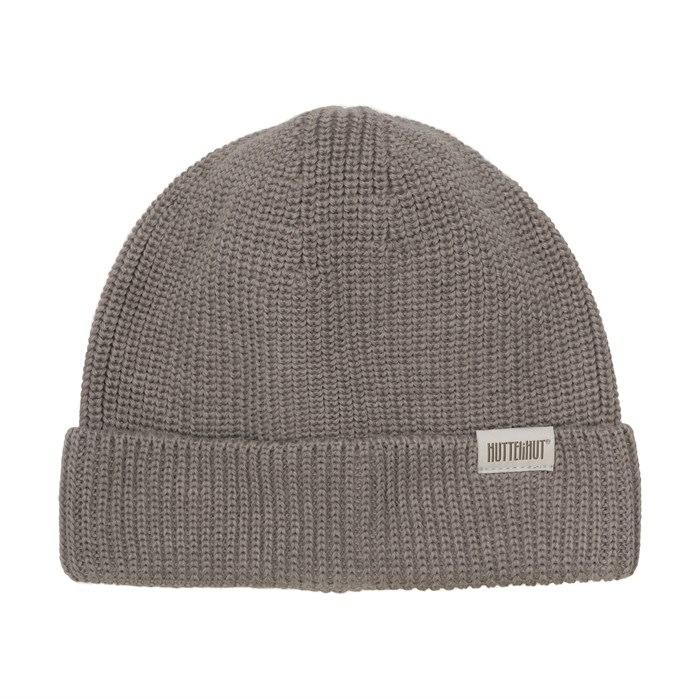 Huttelihut knit Beanie - Wool - Brown Melange