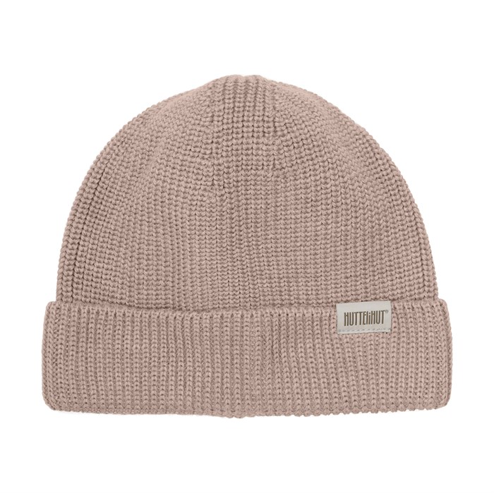 Huttelihut knit Beanie - Wool - Mahogany Rose