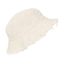 Huttelihut Bucket Hat Linen Denim - Irish Cream
