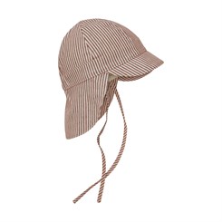 Huttelihut Summer Hat Woven Stripe - Irish Cream