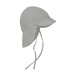 Huttelihut Summer Hat Woven Stripe - Desert Sage