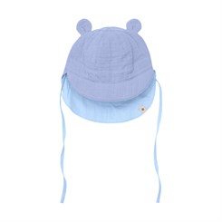 Huttelihut Summer Hat Ears Muslin - Quiet Harbor