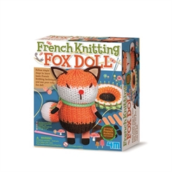 4M - French Knitting Fox Doll