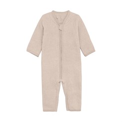 Huttelihut Pram suit - Cotton fleece - Almond Peach