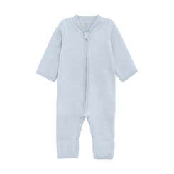 Huttelihut Pram suit - Cotton fleece - Celestial Blue