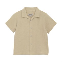 Huttelihut muslin shirt SS - Irish Cream