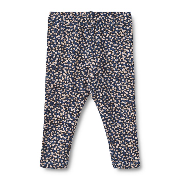 Wheat leggings Jules - Blue flowers