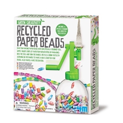 Green Creativity - Recycled paper beads