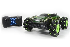 Tech Toys - Stuntcar 1:16 2,4 GHZ light/music - Green