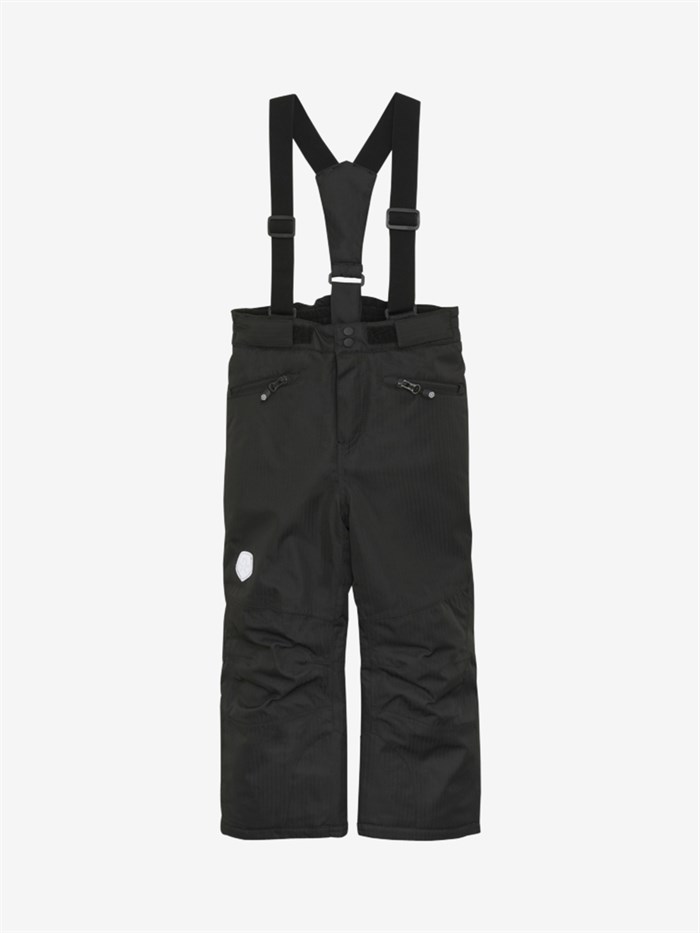 Color Kids ski pants w/pockets - Black