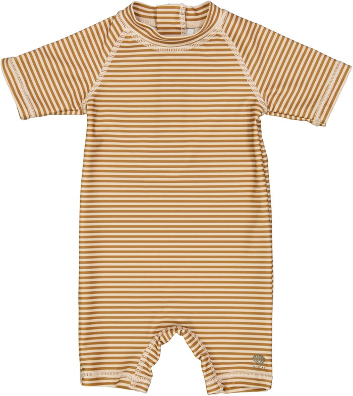 Wheat swimsuit Cas - Golden green stripe