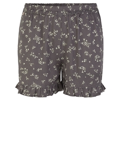 Rosemunde shorts - Grey summer flower print