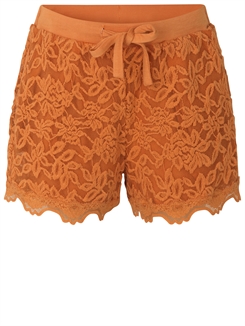 Rosemunde blonde shorts - Dusty orange