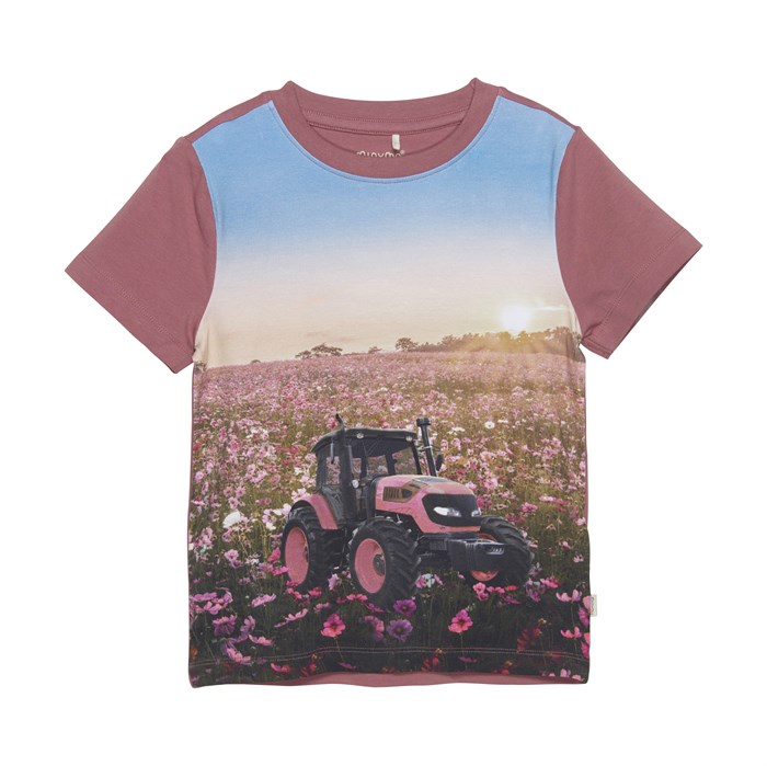 Minymo T-shirt SS - Deco Rose