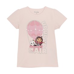 Minymo - Gabby's dukkehus T-shirt SS - Pink Dogwood