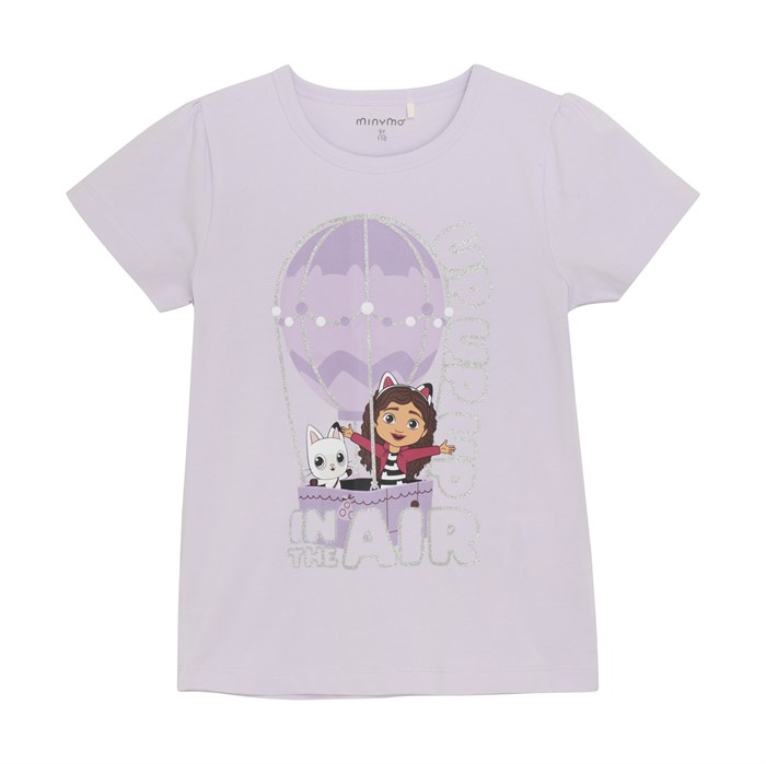 Minymo - Gabby\'s dukkehus T-shirt SS - Orchid Petal