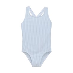 Color Kids swimsuit - Cerulean