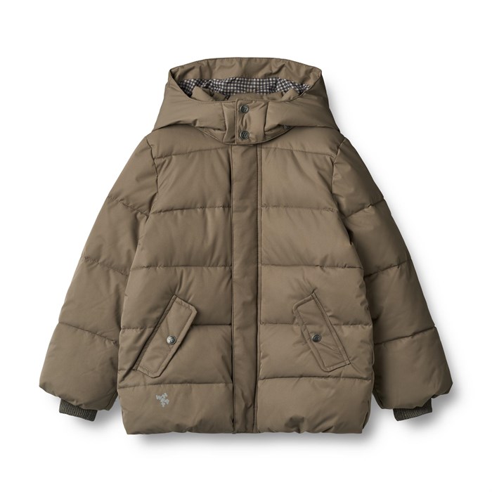 Wheat Puffer jacket Gael - Dry wood