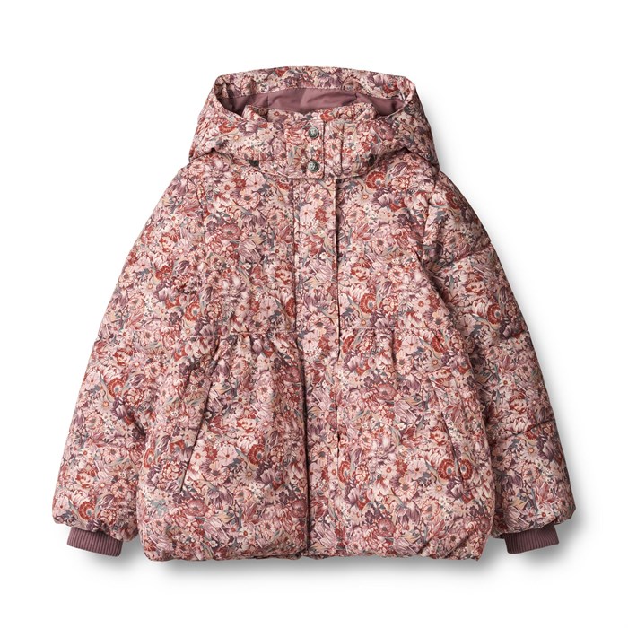 Wheat Puffer jacket Karla - Flowers in plenty