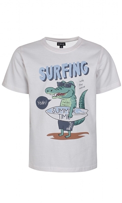 Kids-up T-shirt - Kit - krokodille "Surfing"