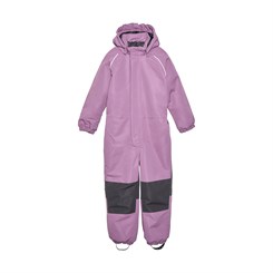 Color Kids snowsuit w/contrast - Argyle Purple