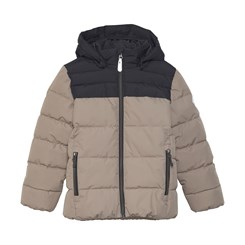 Color Kids quilted jacket - Fossil