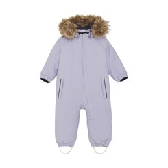 Color Kids snowsuit w/fake fur - Languid Lavender