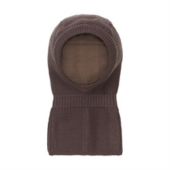 Color Kids Balaclava wool w/windstop - Raisin