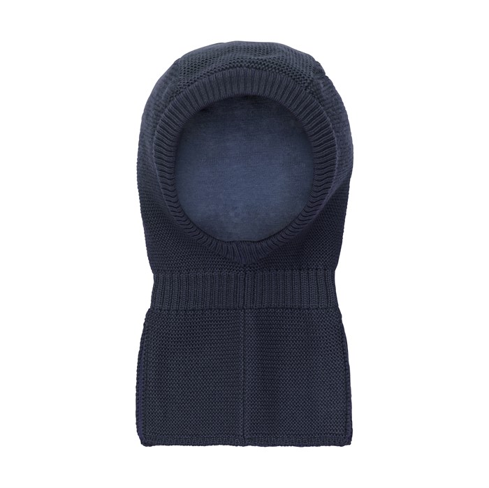 Color Kids Balaclava wool w/windstop - Total Eclipse