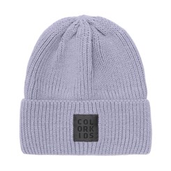 Color Kids beanie wool w/fleece - Languid Lavender