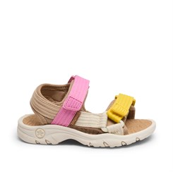 Bisgaard Nico sandal - Yellow/pink