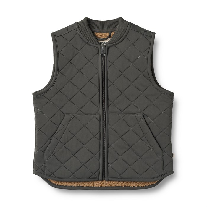 Wheat Thermo Gilet Eden vest - Raven