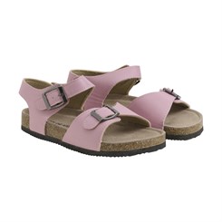 Color Kids sandals w/velcro - Foxglove