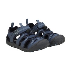Color Kids Sandals Hiking W. Toe Cap - Vintage Indigo