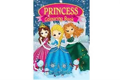 A4 Malebog 16 sider - Princesses