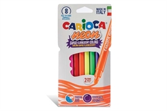 Carioca neon tuscher - 8-pack