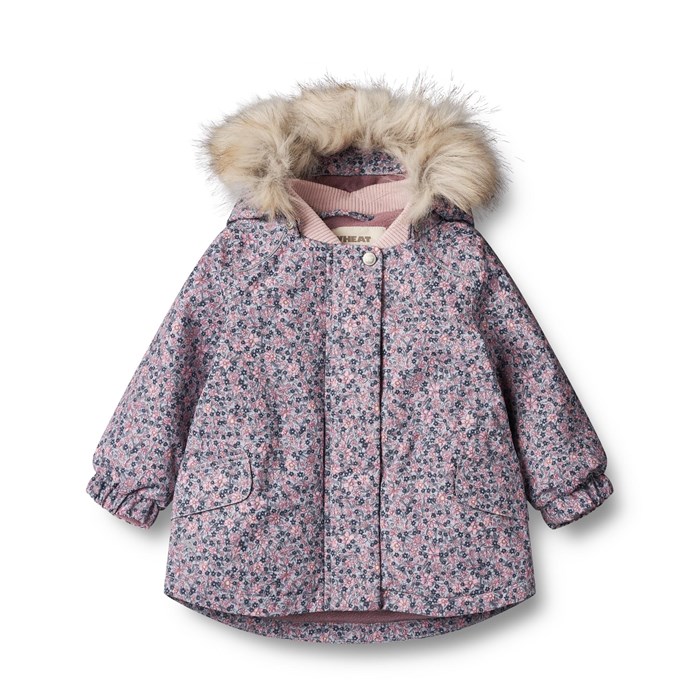 Wheat Jacket Mathilde Tech - Winter flowers